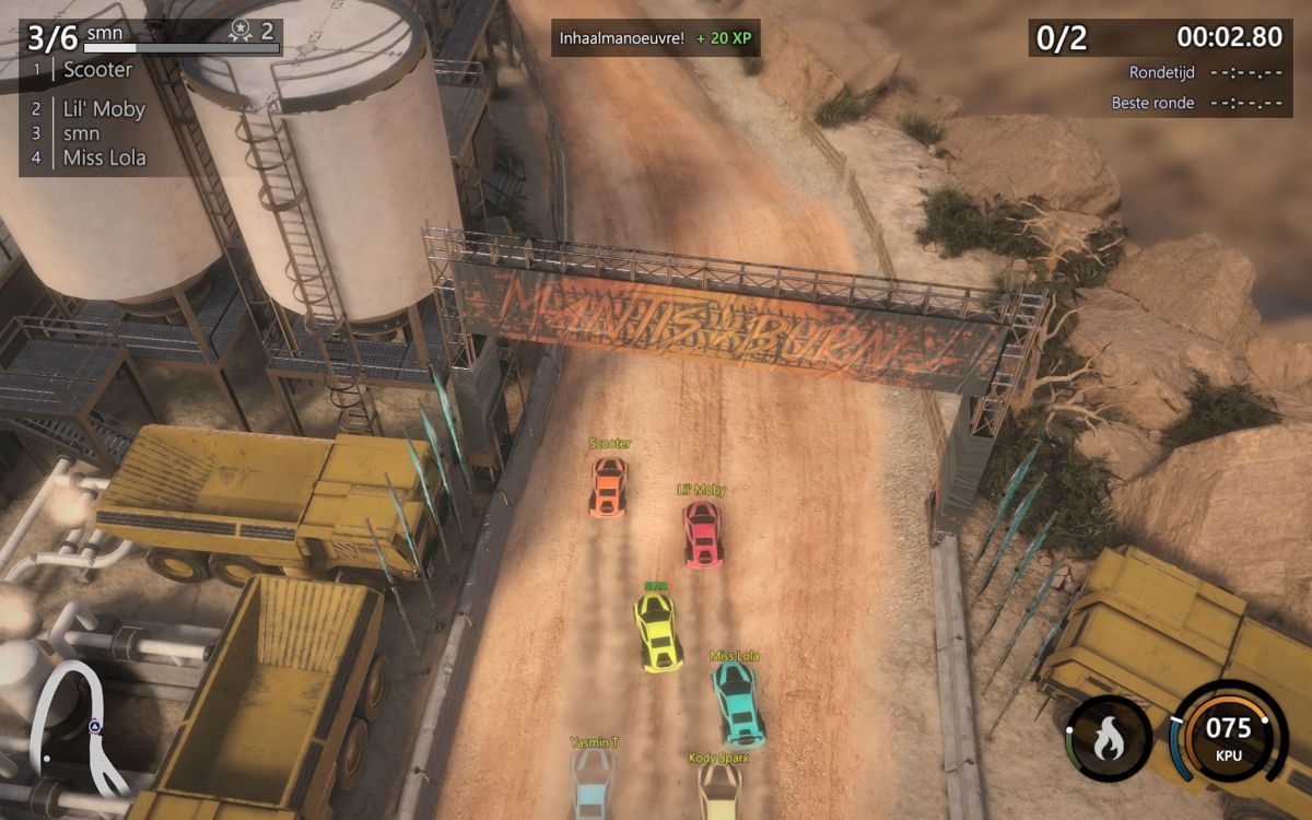 Mantis Burn Racing screenshot 3 for Nintendo Switch